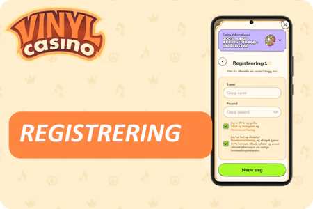 Vinyl casino online registrering