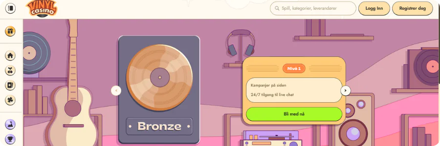Vinyl casino VIP-program