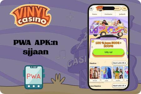 Miksi Vinyl Casino luottaa PWA:han APK-tiedoston sijaan