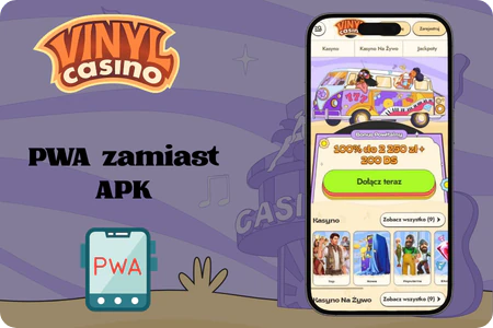Dlaczego Vinyl Casino stawia na PWA zamiast pliku APK