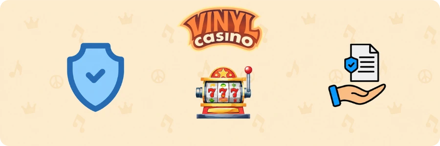 Vinyl Casino biztonság és felelős játék