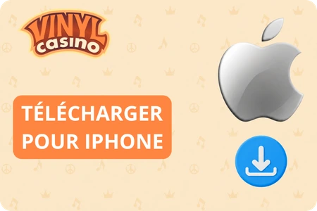 Téléchargement de Vinyl Casino en ligne sur iPhone