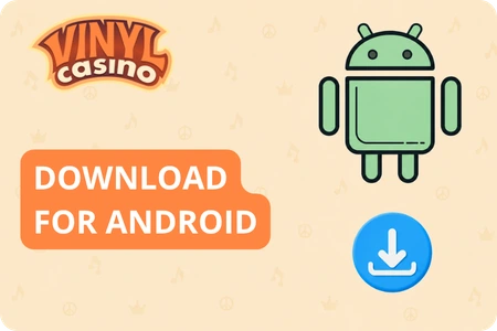 Vinyl Casino online installation on Android