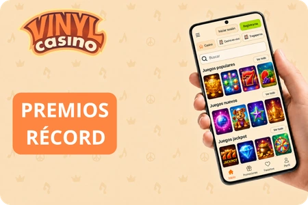 Premios récord de Vinyl Casino online