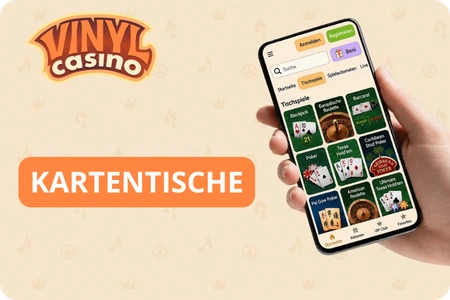Vinyl Casino Online Kartentische