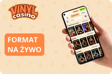 Format live w Vinyl Casino online