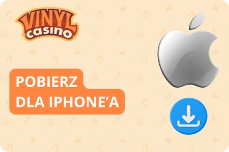 Instalacja Vinyl Casino online na iPhonie