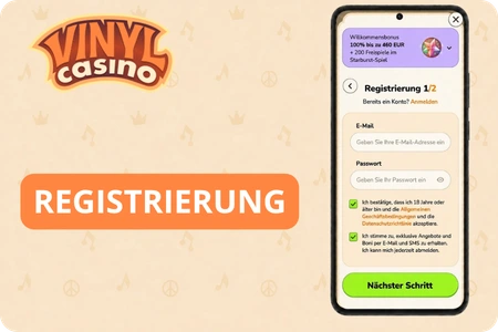 Vinyl Casino Online Registrierung