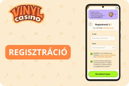 Vinyl Casino online regisztráció