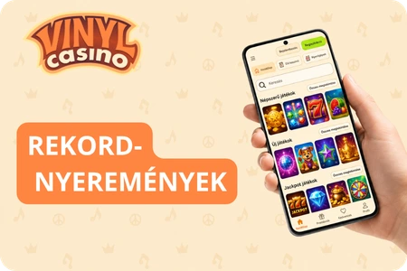 Vinyl Casino online rekordnyeremények