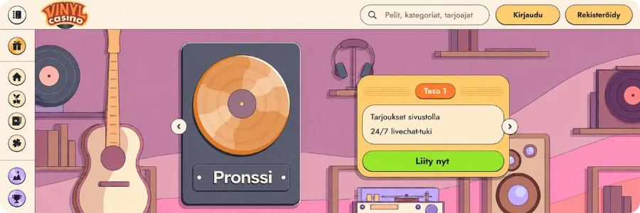 Vinyl Casino VIP ohjelma